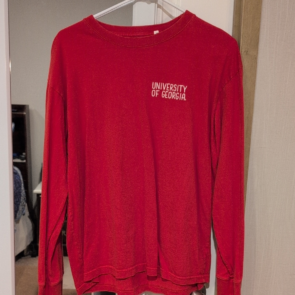 University of Georgia Red Long Sleeve Tee